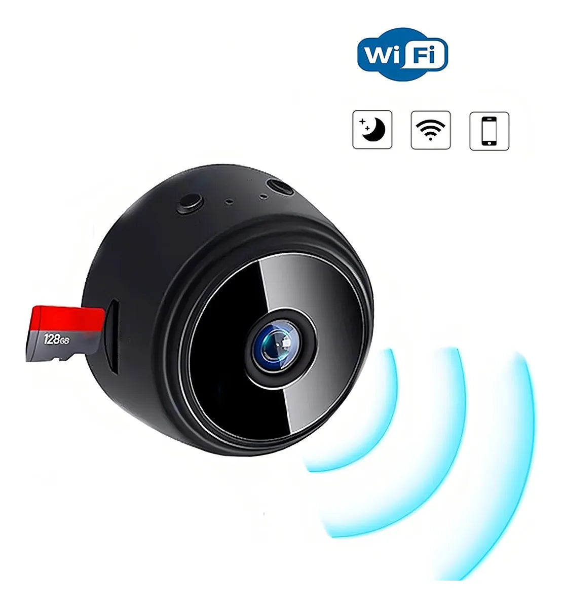 Mini Cámara de Seguridad | Vigilancia en tiempo real,