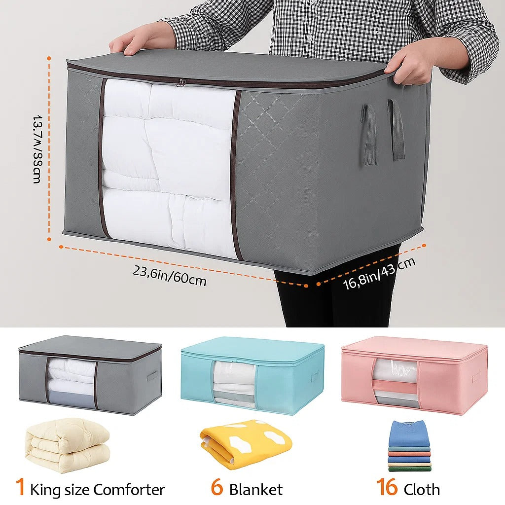 Organizador de Ropa en 3 colores| ¡Ahorra espacio y ordena tu hogar! 🏡