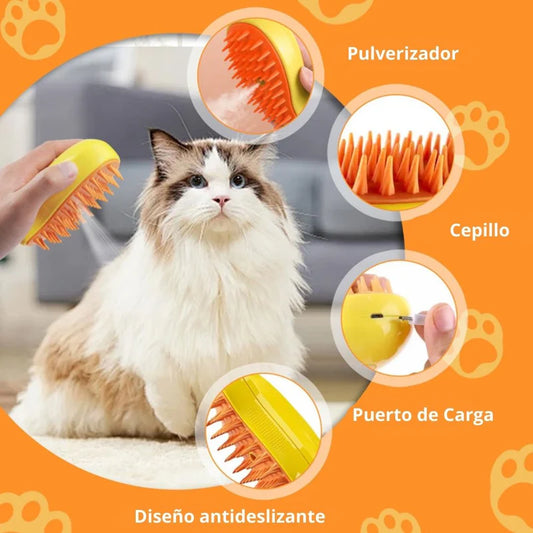 Cepillo 2 En 1 Para Mascotas | Adiós al pelo suelto ✨